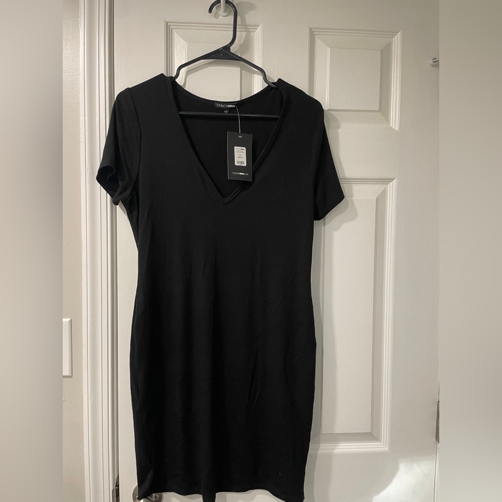 New with tags black fashion nova dress